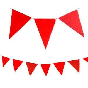 Флажки расцвечивания Красные, 9 м Флажки расцвечивания Красные, 9 м