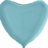 Gr (36"/91 см) Сердце, Голубой, 1 шт.