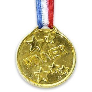 Набор кубков с медалями, 5,5 см, 6 шт.