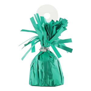 Грузик д/шара Конус бирюзовый, матовый 170гр