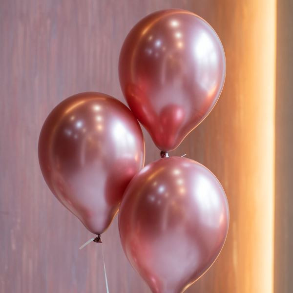 M (11''/28 см) Хром PLATINUM Rose Gold, 25 шт.
