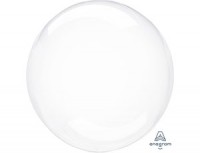 An BUBBLE (18"/46 см) Б/РИС Кристалл Clear (1 шт.)