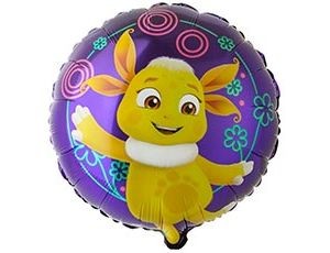 Вз (18''/46 см) Круг, РУС Лунтик и Луна, 1 шт.