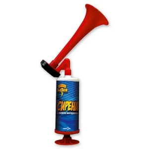 Сирена с наcосом многоразовая, 1 шт. Сирена с наcосом многоразовая, 1 шт.