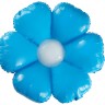 Fa (30''/76 см) Цветок, Ромашка, Голубой, 1 шт.
