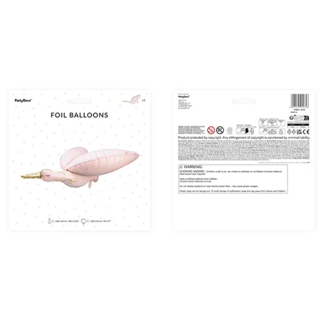 ПД  (41''/104 см) ФИГУРА Аист Light Pink, 1 шт. в уп.