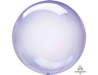 An BUBBLE (18"/46 см) Б/РИС Кристалл Purple (1 шт.)