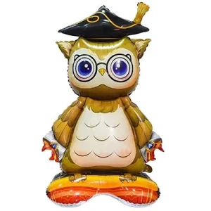 Вз (62''/158 см) ФИГУРА AIR Сова Выпускник, 1 шт.