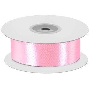 Лента атласная (2,5 см*22,86 м) Жемчужно-розовый, 1 шт.