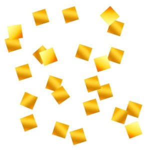 Конфетти "Квадраты золотые" фольгированные 10 мм, 500 гр. Конфетти "Квадраты золотые" фольгированные 10 мм, 500 гр.