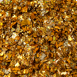 Конфетти фольга Блестки, Золото, Металлик, 20 гр.