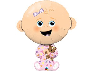 Ql (38''/96 см) /ФИГУРА 6 Малыш Девочка, 1 шт.