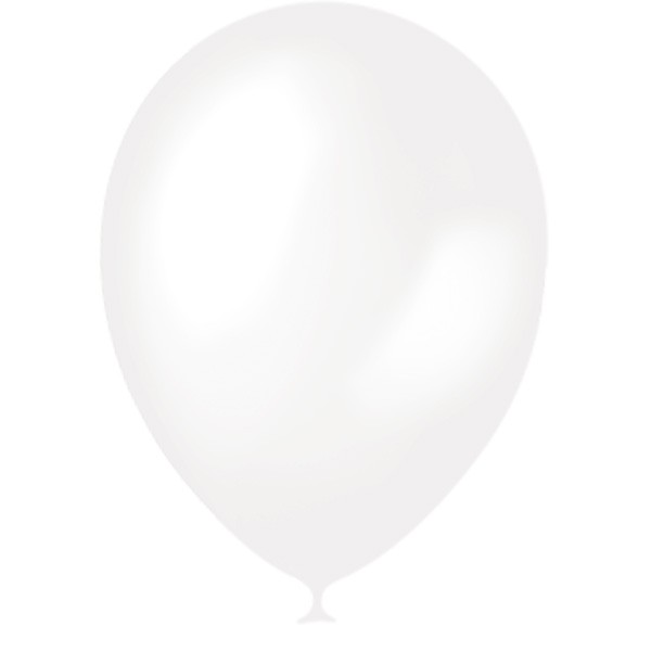 M 9''/23см Перламутр WHITE 072, 100 шт.