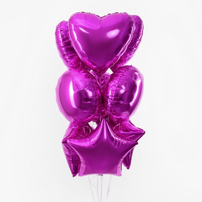 Fm (18''/45 см) /СЕРДЦЕ Металлик Purple