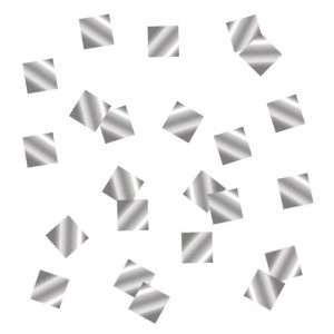 Конфетти "Квадраты серебряные" фольгированные 10 мм, 500 гр. Конфетти "Квадраты серебряные" фольгированные 10 мм, 500 гр.