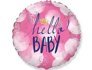 Fm (18"/46 см) HELLO BABY Малышка, 1 шт.