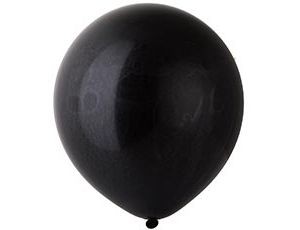 Вз (18"/46 см) Пастель Black, 10 шт.