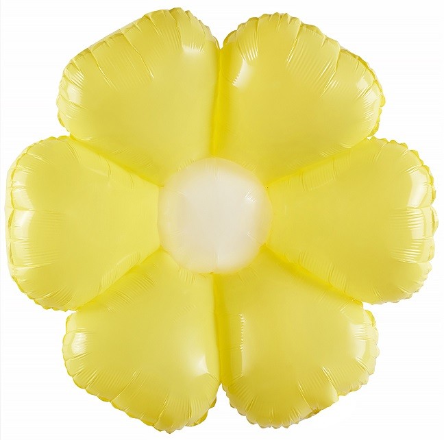 Fa (30''/76 см) Цветок, Ромашка, Светло-желтый, 1 шт.
