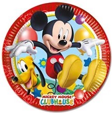 Тарелка Микки игривый 20см 8шт/Р Тарелка Микки игривый 20см 8шт/Р