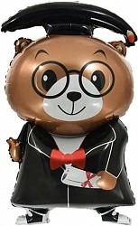 Fa (37"/94 см) Фигура, Медведь Выпускник, 1 шт.