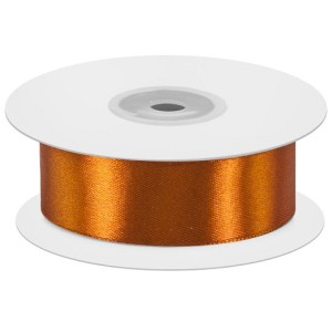 Лента атласная (1,2 см*22,85 м) Карамельный, 1 шт.