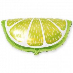 Fa (17"/43 см) Шар с клапаном, Мини-фигура, Долька лайма, 5 шт.