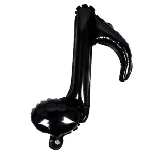 Вх (17&quot;/43 см) Мини-фигура, Нота, Чёрная, 5 шт.