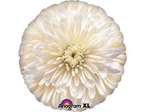 An (18"/46см) /Цветок Астра, Белый