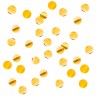 Конфетти "Круги золотые" фольгированные, 10 мм, 500 гр.
