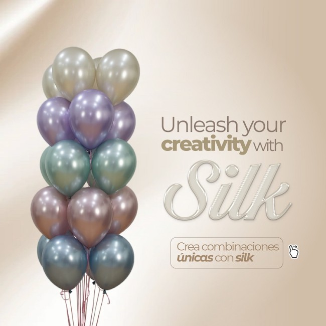 Sp (12''/30 см) Светлый аметист (850), шелк, 50 шт.