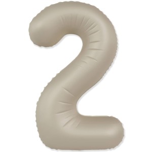 Fm (40''/102 см) Цифра, 2 SLIM Creamy Late, 1 шт. в уп.