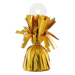 Грузик д/шара Конус золотой, матовый, 170гр